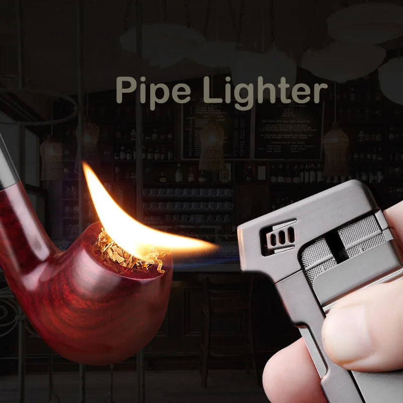 Multifunctional Inflatable Lighter With Cigarette Knife